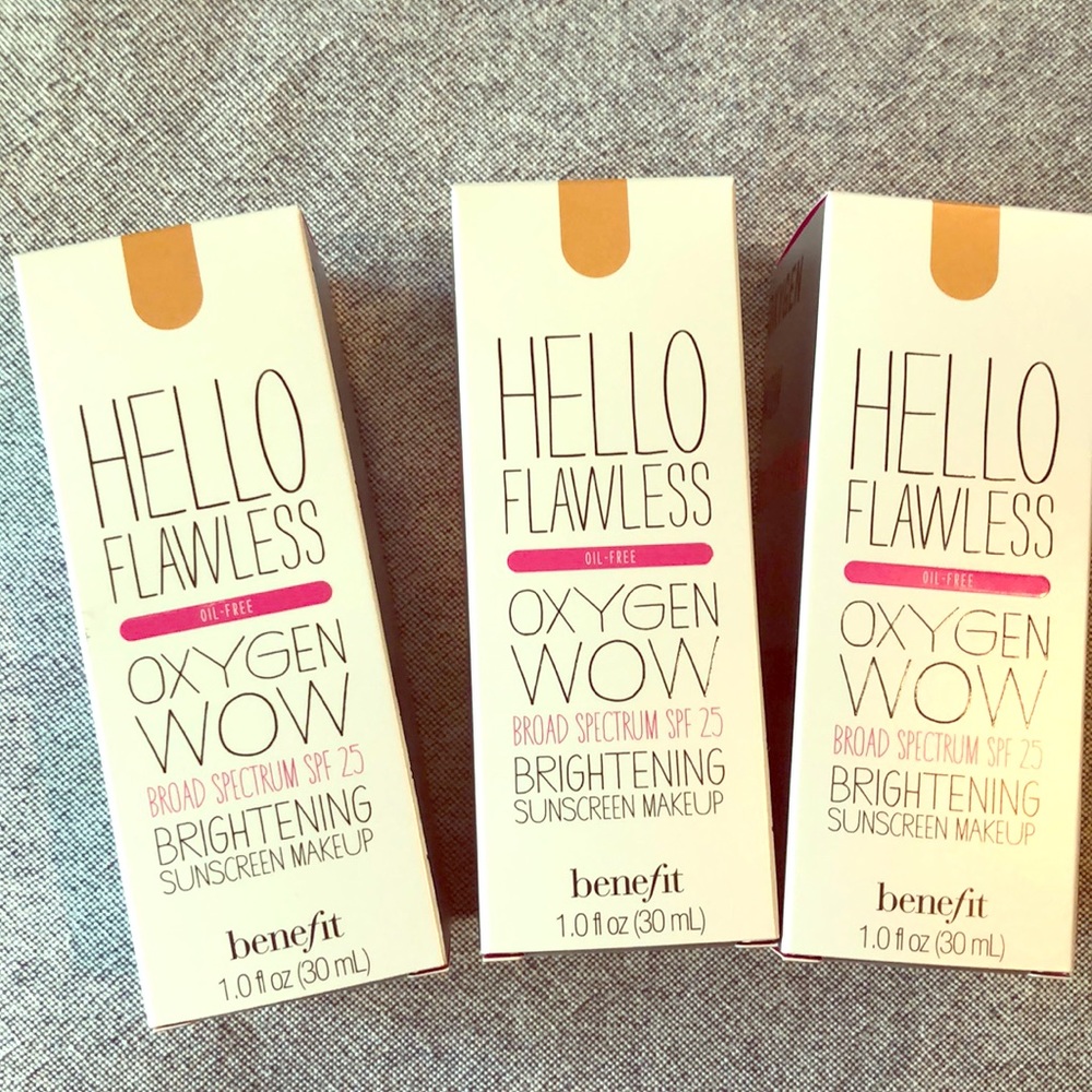 Unopened foundation from Benefit.